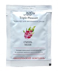 Эликсир для интимного ухода Triple Pleasure  Тропический коктейль  - 3