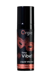 Разогревающий гель для массажа ORGIE Sexy Vibe Hot с эффектом вибрации - 15