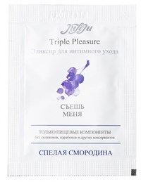 Эликсир для интимного ухода Triple Pleasure  Спелая Смородина  - 3