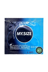 Презервативы MY.SIZE размер 47 - 1 шт.