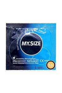Презервативы MY.SIZE размер 53 - 1 шт.