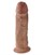 Фаллоимитатор-мулат большого размера 10  Cock - 25,4 см. - фото 284277
