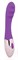 Фиолетовый ребристый вибромассажер с 10 режимами вибрации - фото 287137
