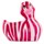 Вибратор-уточка I Rub My Duckie 2.0 Wild с розово-белым анималистическим принтом - фото 288797