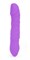 Фиолетовый вибратор-ротатор KING - 22,6 см. - фото 289960