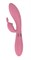Розовый вибратор-кролик Indeep Theona - 21,5 см. - фото 290257