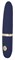 Синий мини-вибромассажер Daisy - 10,75 см. - фото 292186