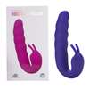 Фиолетовый вибратор Ribbed Dual Stimulator