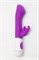 Фиолетовый силиконовый стимулятор точки G - 19 см. - фото 294000