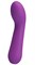 Фиолетовый гнущийся вибратор Faun - 15 см. - фото 294612
