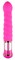 Ярко-розовый спиралевидный вибратор - 21 см. - фото 294739