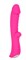 Ярко-розовый вибромассажер 5  Silicone Wild Passion - 19,1 см. - фото 295718