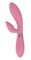 Розовый вибратор-кролик Indeep Malena - 21,5 см. - фото 295995