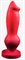 Красный фаллоимитатор  Стаффорд large  - 26 см. - фото 300927