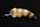 Большая серебристая анальная пробка с пушистым коричневым хвостом - фото 301020