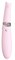 Нежно-розовый вибромассажер MIISS CC с мембранным стимулятором - 18,5 см. - фото 306323