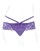 Фиолетовые трусики с вибропулей и пультом Crotchless Panty Thrill-Her - фото 306520
