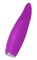Фиолетовый клиторальный стимулятор с ресничками JOS ALICIA - 15,5 см. - фото 307001