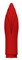 Красный клиторальный стимулятор SIRONA - 10 см. - фото 307890