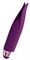 Фиолетовый клиторальный вибростимулятор FLO - 18,5 см. - фото 307927
