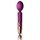 Фиолетовый вибромассажер Oriel - 22,7 см. - фото 308841