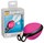Розовый вагинальный шарик со смещенным центром тяжести Joyballs Secret - фото 309485