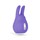 Фиолетовый клиторальный стимулятор Tedy - фото 309571