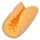 Оранжевый рельефный мастурбатор Dual Grip - фото 315656