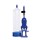 Прозрачно-синяя вакуумная помпа Renegade Bolero Pump - фото 316501
