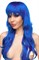 Синий парик  Иоко - фото 326232
