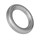 Серебристое магнитное кольцо-утяжелитель - фото 331617