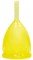 Желтая менструальная чаша размера L - фото 360557