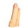 Анально-вагинальная насадка-фаллоимитатор с шипами для трусиков с плугом Харнесс №11 - 17 см. - фото 383971