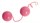 Розовые вагинальные шарики BI-BALLS - фото 384141