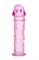 Гладкая розовая насадка с усиками под головкой - 12,5 см. - фото 384570