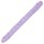 Двухсторонний фиолетовый фаллоимитатор Double Dong Purple Jellie - 46 см. - фото 387028