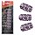 Набор лаковых полосок для ногтей Фиолетовый леопард Nail Foil - фото 389410
