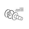Насадка-фаллос в комплекте с трусиками Harness 730903