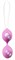 Розовые вагинальные шарики Twin Balls - фото 392201