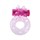 Розовое эрекционное виброкольцо с кошкой на вибропуле - фото 392251