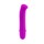 Фиолетовый вибратор Pretty Love Antony - 11,7 см. - фото 393344