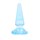 Голубая анальная втулка Sassy - 10,4 см. - фото 393394