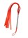Красная плеть с металлической ручкой - фото 393569