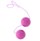 Фиолетовые вагинальные шарики на мягкой сцепке GOOD VIBES PERFECT BALLS - фото 393625