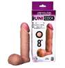Фаллическая насадка для страпона UNICOCK 8  - 21 см.