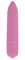 Розовая удлинённая вибропуля Power Bullet Pink - 8,3 см. - фото 394128