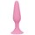 Розовая анальная пробка BEAUTIFUL BEHIND SILICONE BUTT PLUG - 11,4 см. - фото 394234