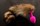 Розовая силиконовая анальная пробка с хвостом енота - 6 см. - фото 394711