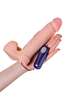 Страпон с 2 насадками и вибрацией UniStrap - 20 и 18 см 531513