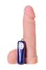 Страпон с 2 насадками и вибрацией UniStrap - 20 и 18 см 531513